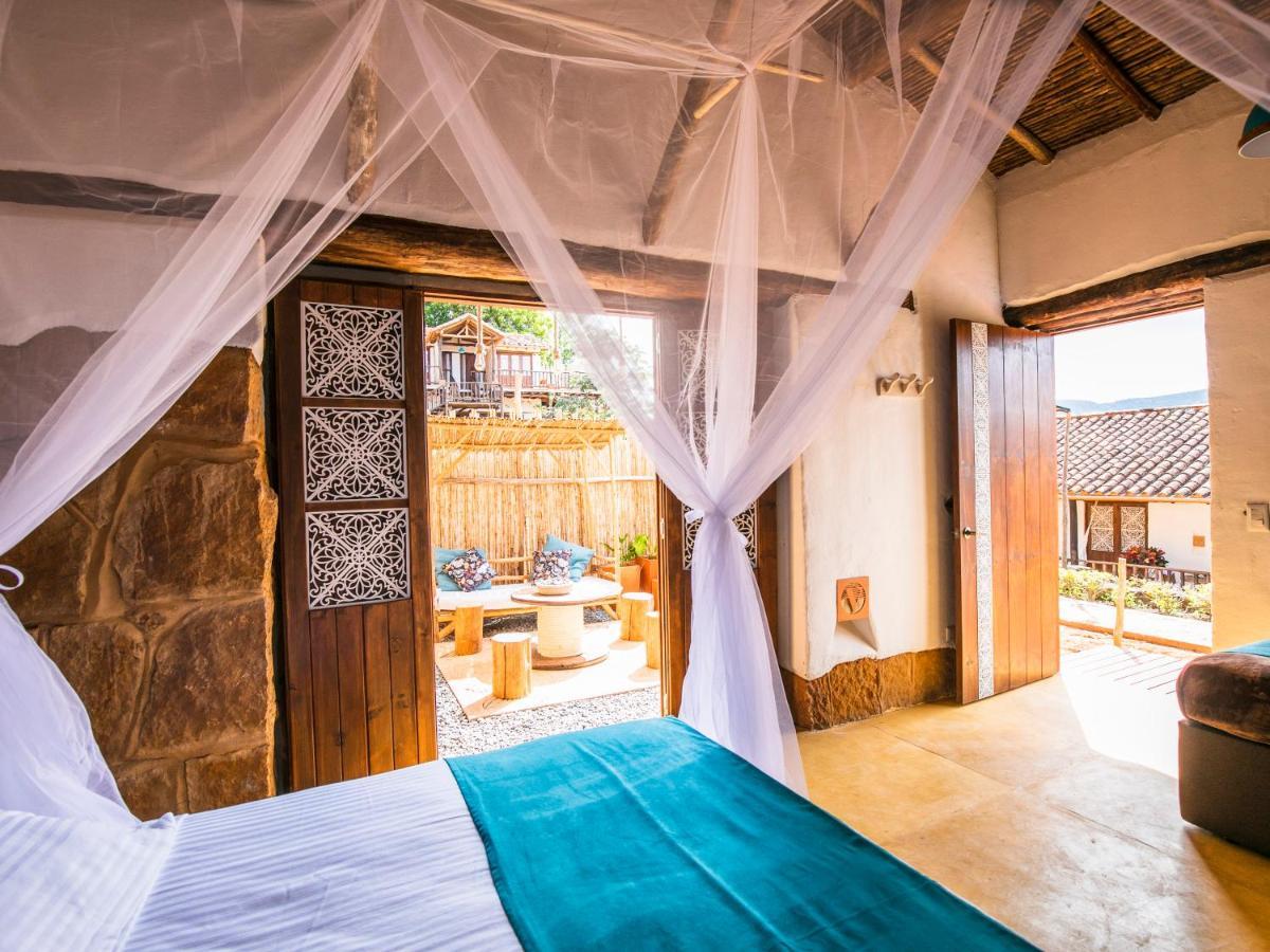 Hotel Boutique Venturi Barichara Kültér fotó