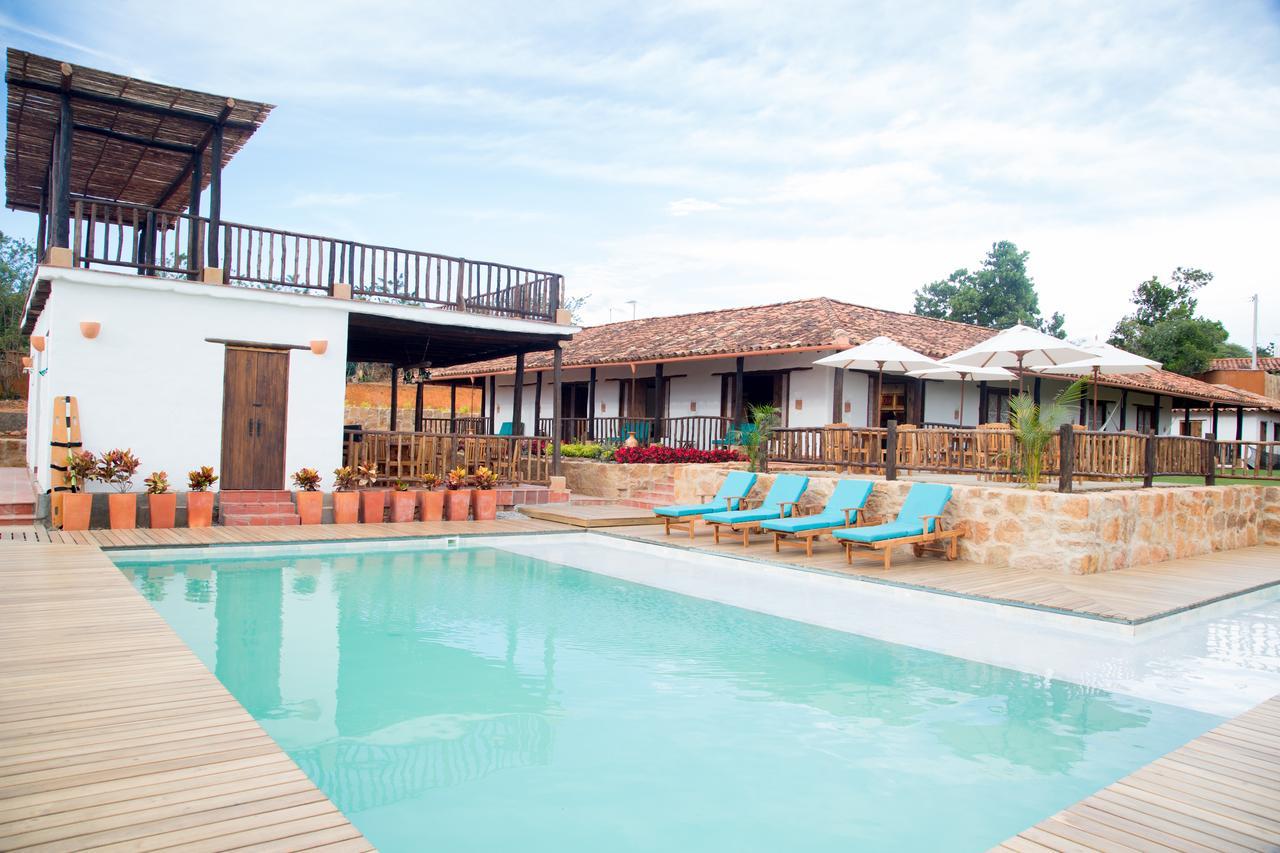Hotel Boutique Venturi Barichara Kültér fotó
